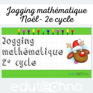 Jogging mathématique - Noël - 2e cycle